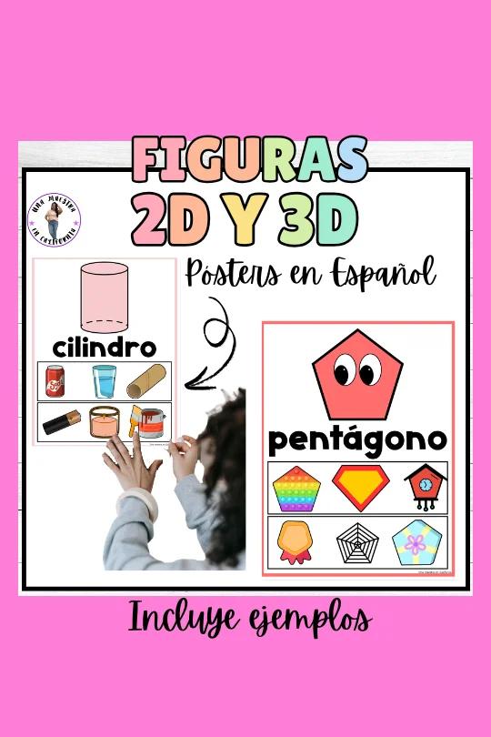 Las figuras 2D y 3D