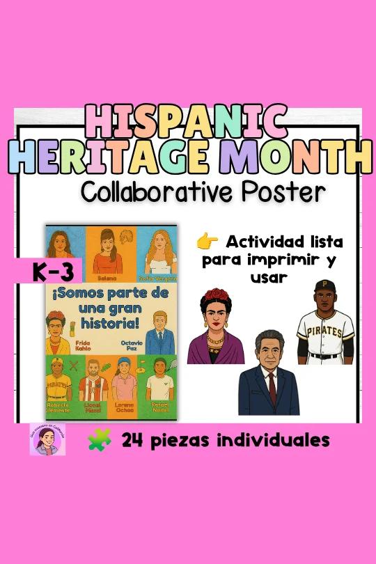 Poster Colaborativo "Somos parte de una gran historia"